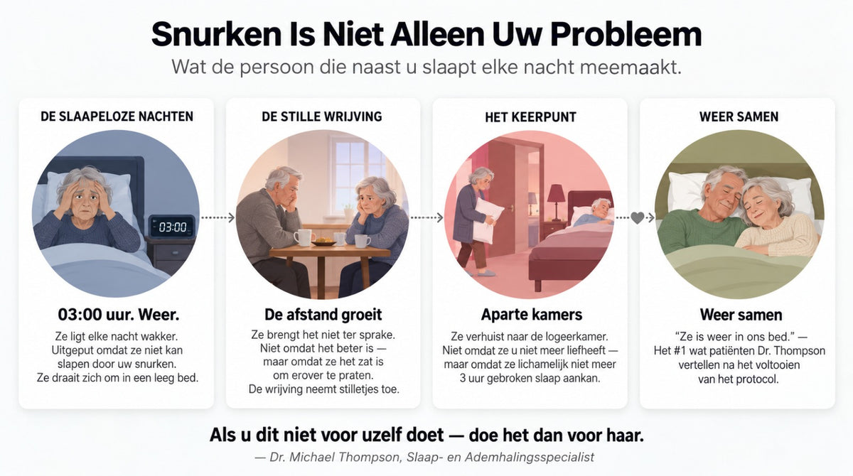 Snurken is niet alleen uw probleem — Nederlandse infographic