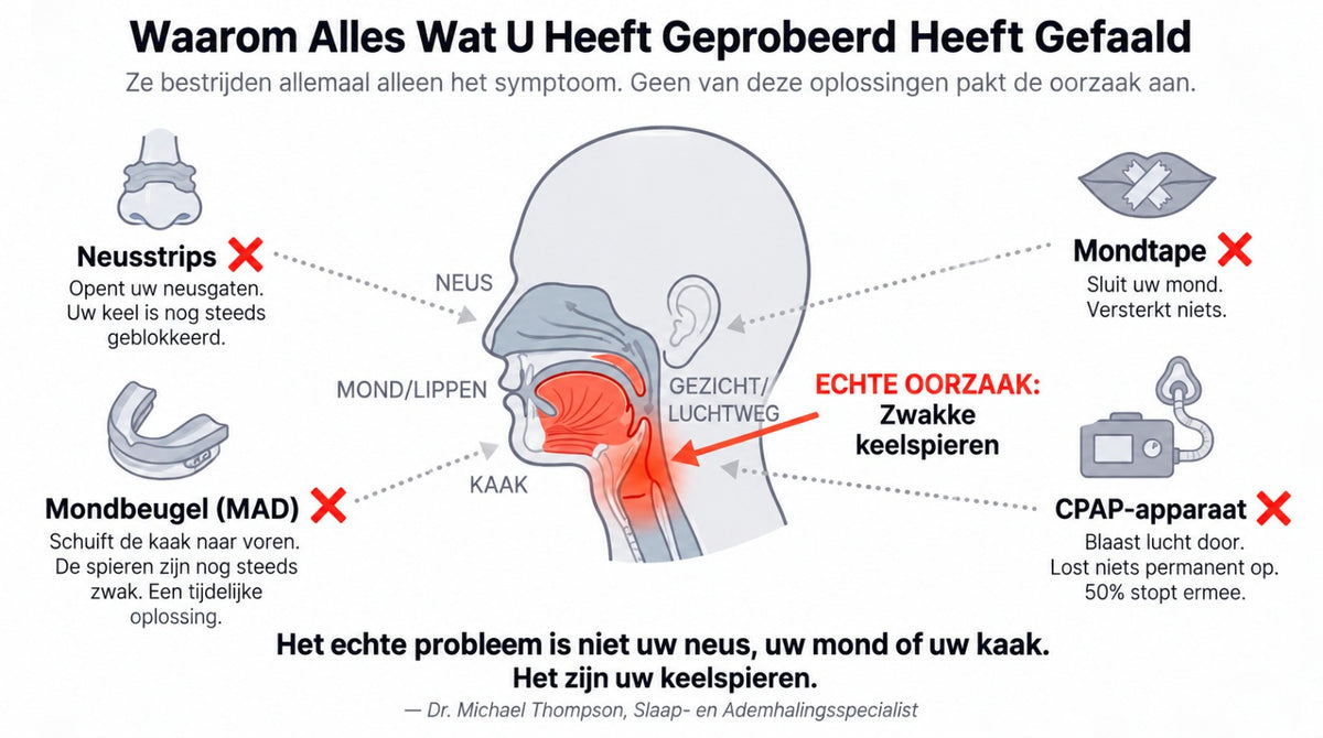Waarom alles wat u heeft geprobeerd heeft gefaald — Nederlandse vergelijking